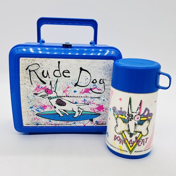 The Tick Vintage 1995 LunchBox + Thermos Aladdin Plastic Made in USA