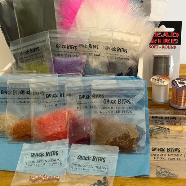 Fly Tying Material Variety Bundle