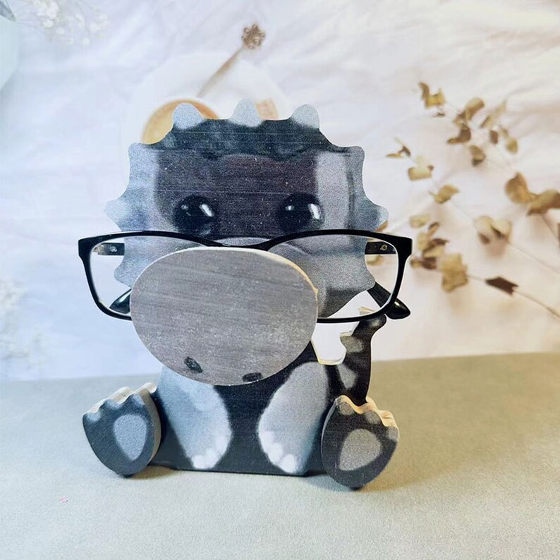 7 Kinds of Handmade Wooden Animal Glasses Holder,glasses Accessories