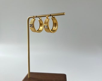 Aurora Hoop Earrings