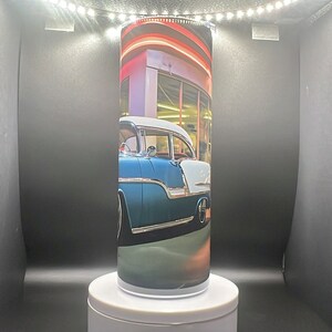 57 Chevy 3D Diner 20oz Custom Tumbler