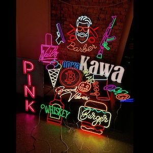 Custom Neon Sign| Create Your Own LED Neon Signs| Neon LED Light Sign| Neon Sign Bedroom| Personalized Wedding Neon Sign Gift|