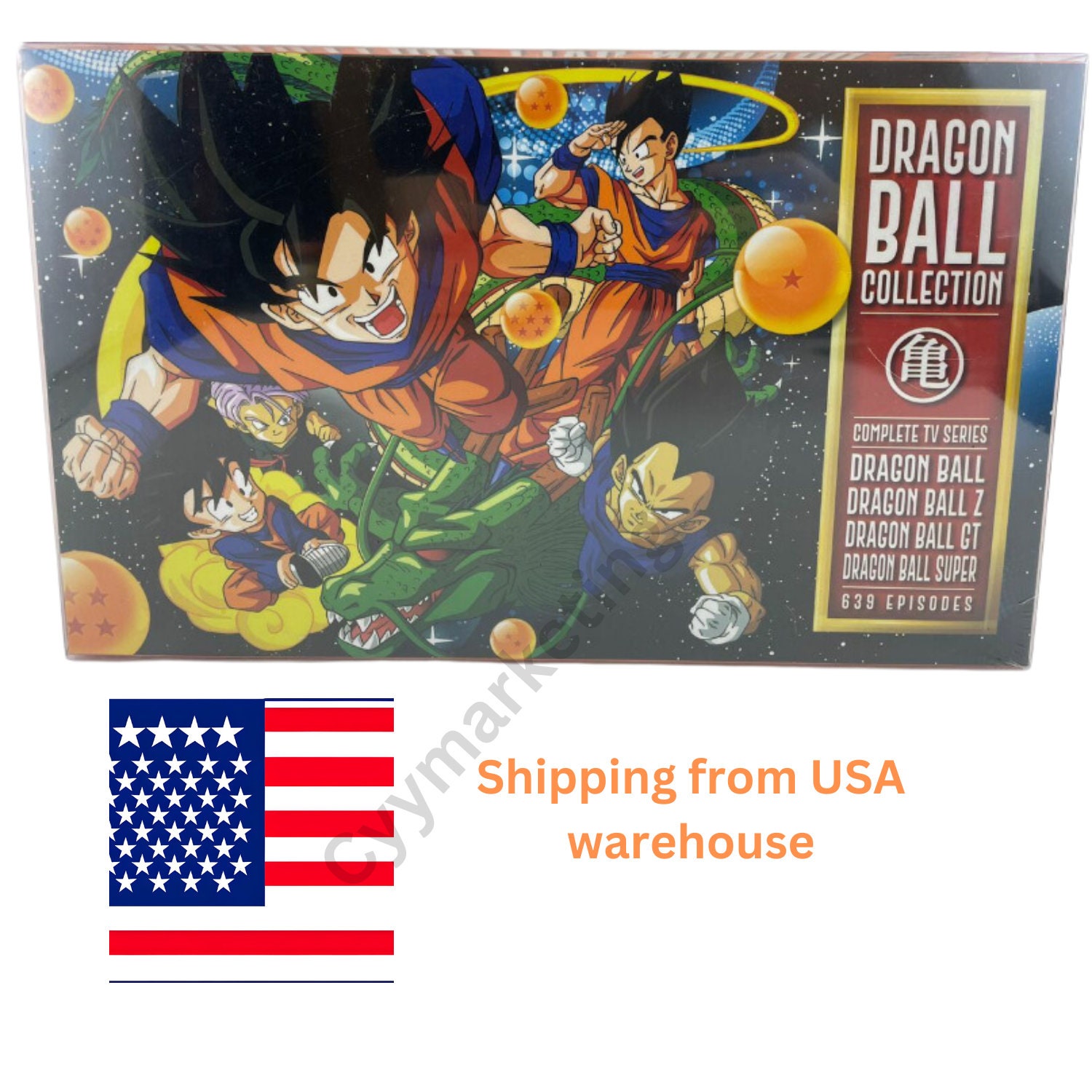 Dragon Ball,Ball Z,Ball GT,Ball Super Collection Complete Tv Series-639  episodes