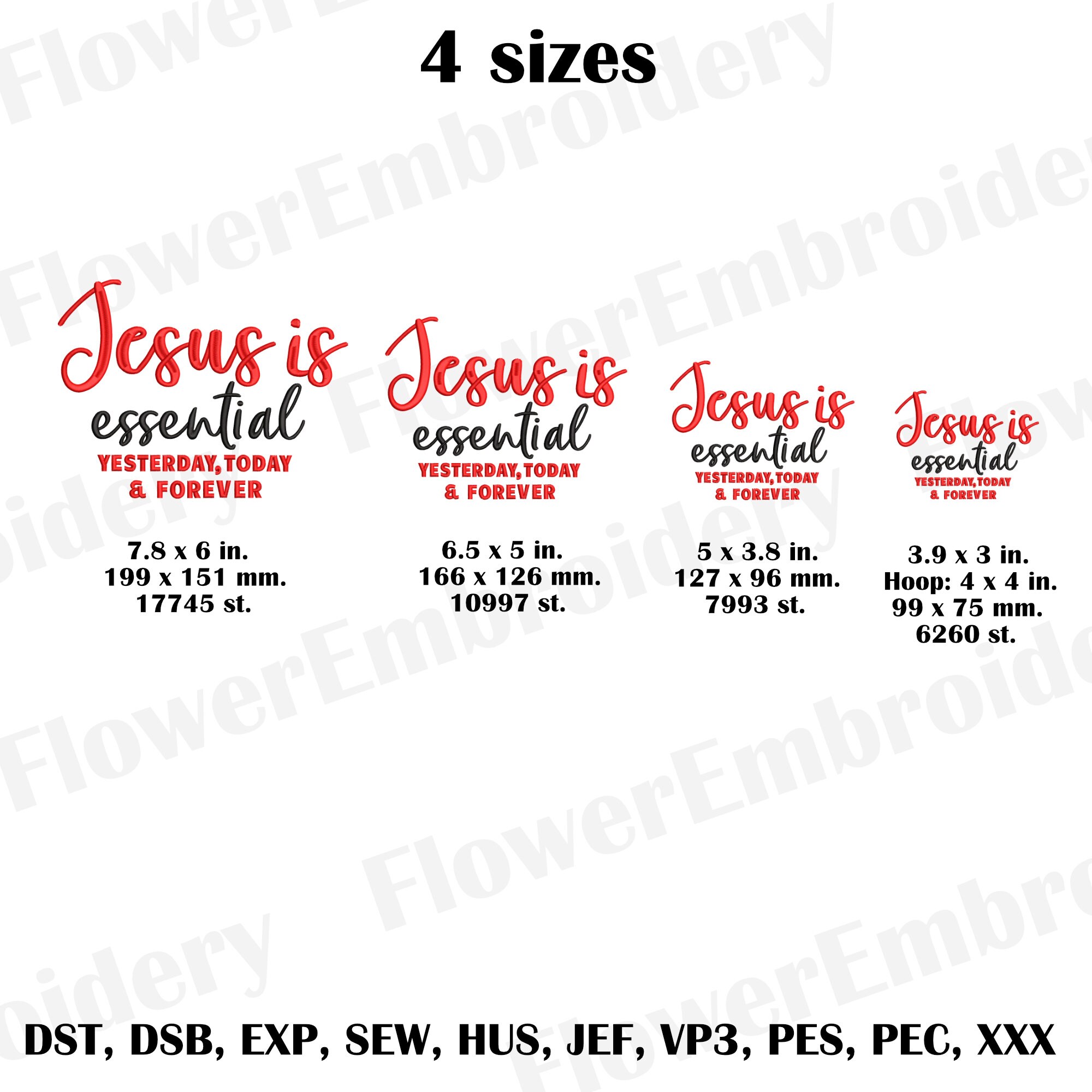 Bundle 8 Christian Embroidery Designs Religious Embroidery Designs