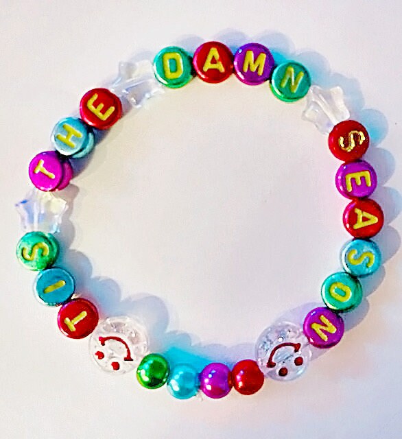 Taylor Swift Holiday Themed Friendship Bracelets 5 Pack! - Etsy