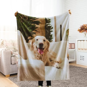 Customizable Photo Blanket, Photo Collage Gifts for him or her, Family & Friends Custom Gifts, Special Memory Keepsake for Wedding, Birthday