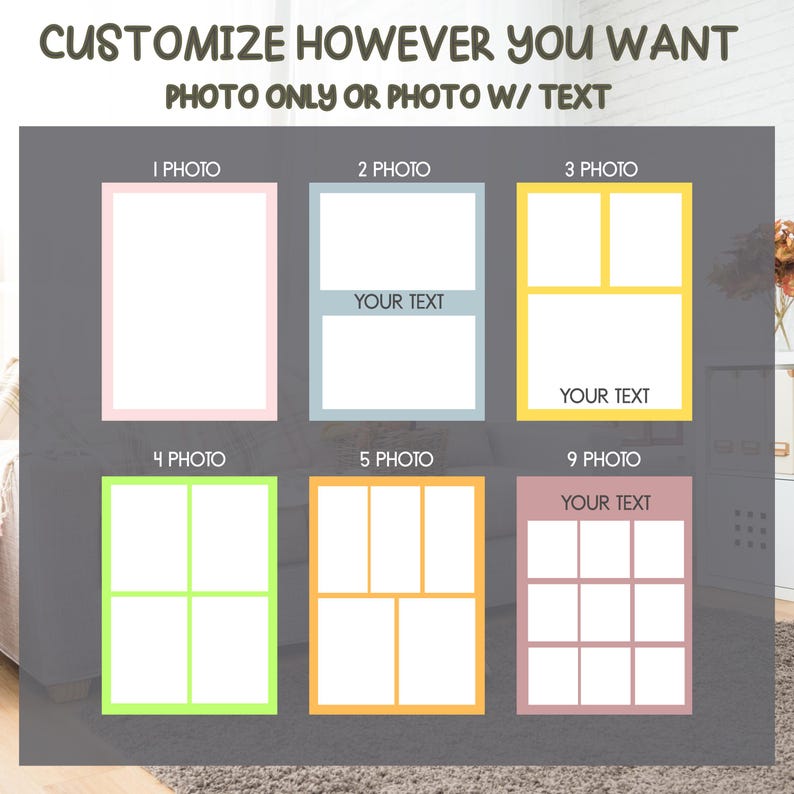Customizable Photo Blanket, Photo Collage Gifts for him or her, Family & Friends Custom Gifts, Special Memory Keepsake for Wedding, Birthday image 4