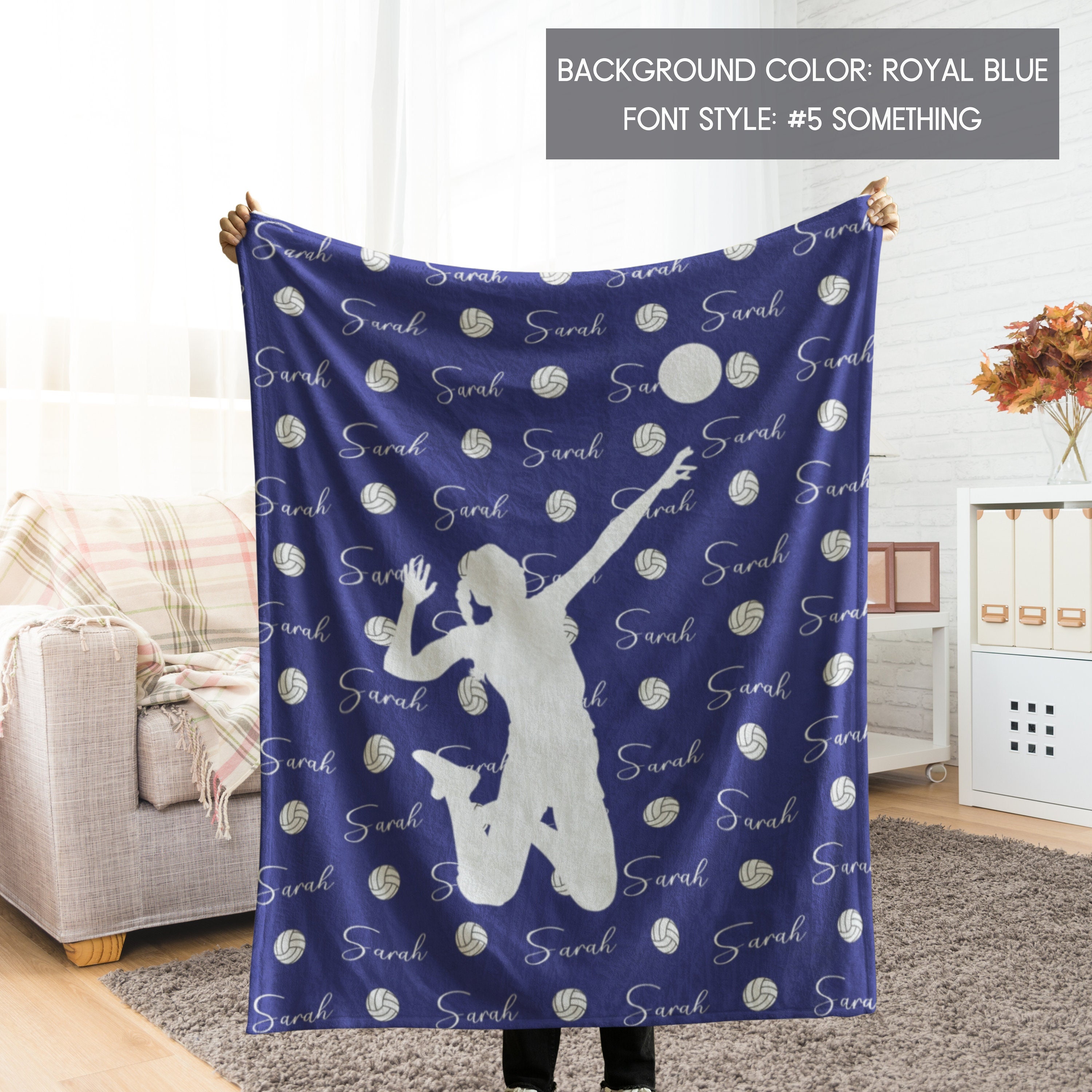 Personalisierte Softballdecke für Tochter, Enkelkinder, beste Freundin, Teamkollegin, individuelle Sportdecke für Mädchen, individuelles Sportgeschenk für Mädchen