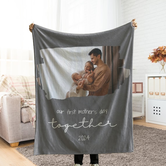 SECOGM Regali per la mamma, coperta regalo da figlia, figlio, regalo unico per la mamma per compleanno, festa della mamma, Natale – per mia mamma, coperta 152,4 x 127 cm