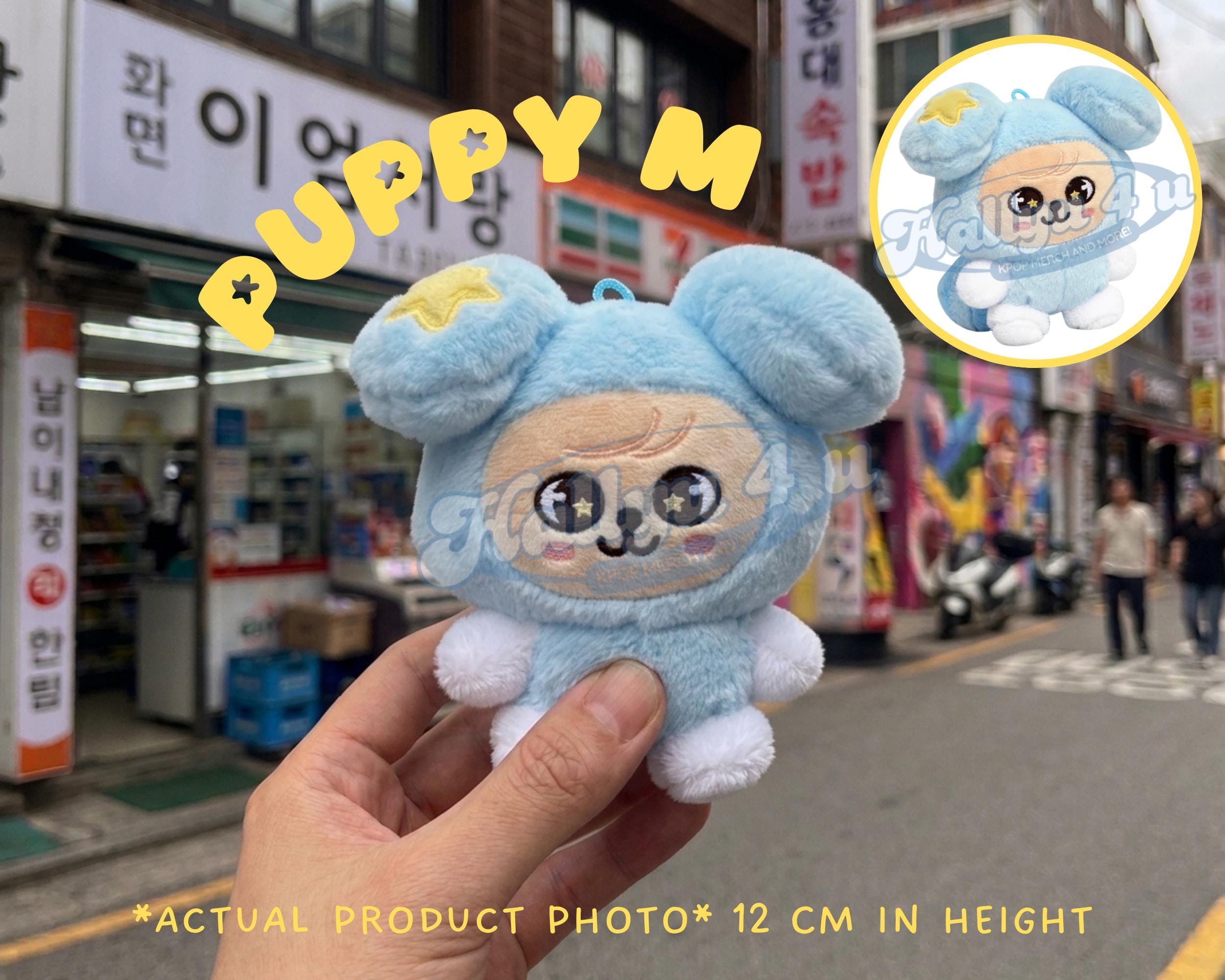 Fanmade Tasy Inspired Skooz Kpop Plush Bias Pendant | Idol Stuffed