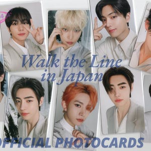 Enhypen-fotokaart Walk the Line in Japan Concert Officiële merchandise K-pop Collectible Limited Edition ENGENE Gift Idol Souvenir Card