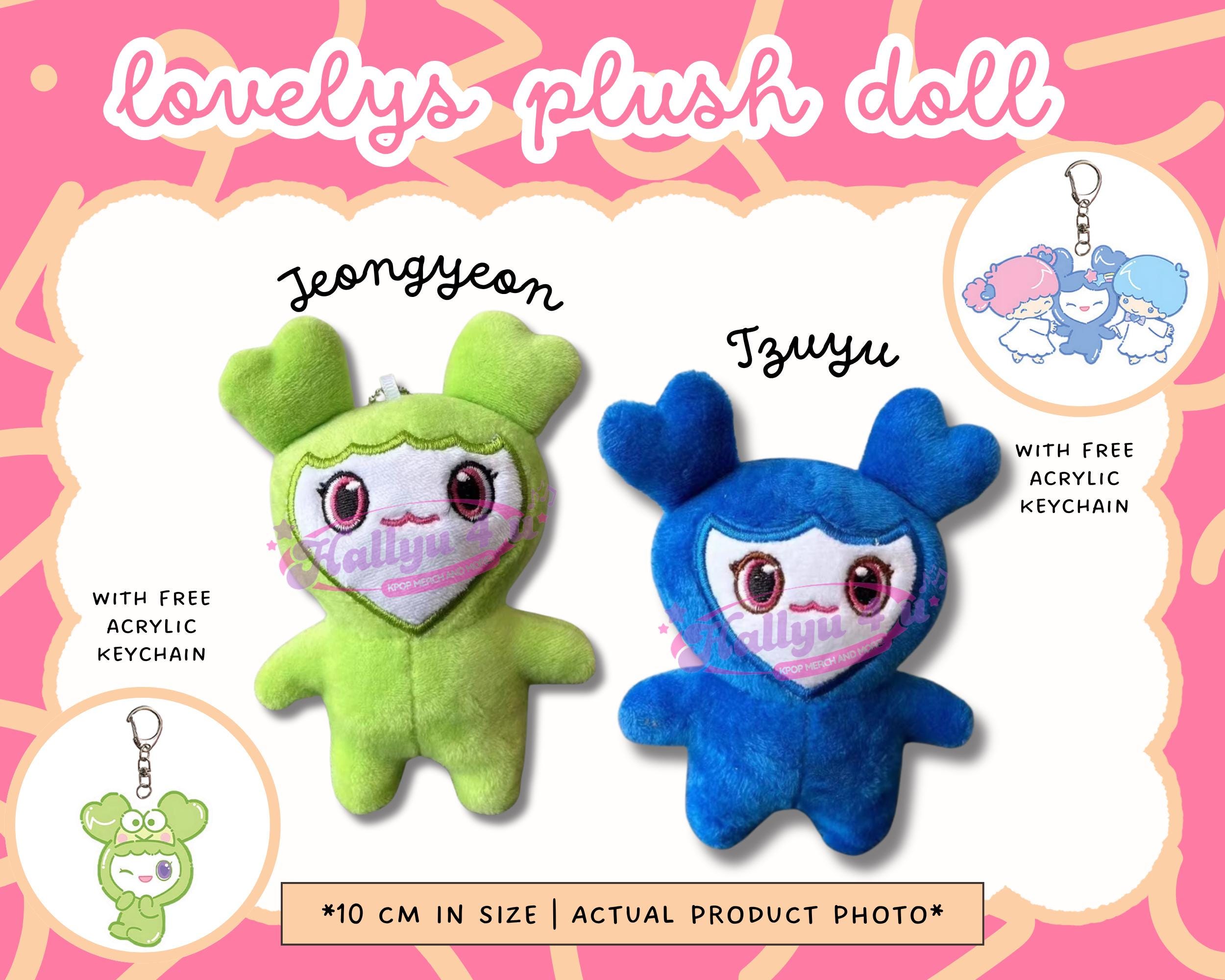 Kpop Inspired Mini Plush Doll 10cm Collectible Fan Gift Sana