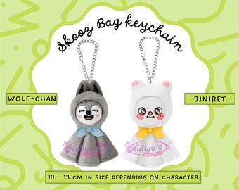 NEW! Handmade K-pop Idol Bag Charms | Japan-Inspired Tour Merch | Bangchan Hyunjin Felix Leeknow Han IN Seungmin Changbin kpop gifts