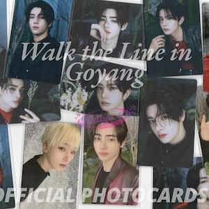 Enhypen-fotokaart Walk the Line Concert Officiële merchandise K-pop Collectible Limited Edition ENGENE Gift Goyang Idol Souvenir Fandom-kaart