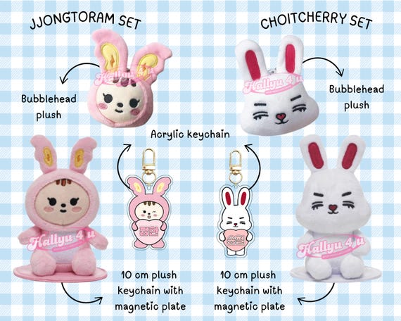 Fanmade Seventeen Miniteen Plushie Dolls | Mini K-pop Inspired