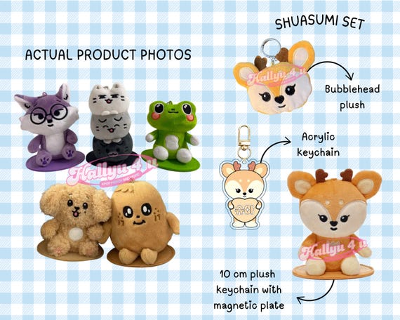 Fanmade Seventeen Miniteen Plushie Dolls | Mini K-pop Inspired