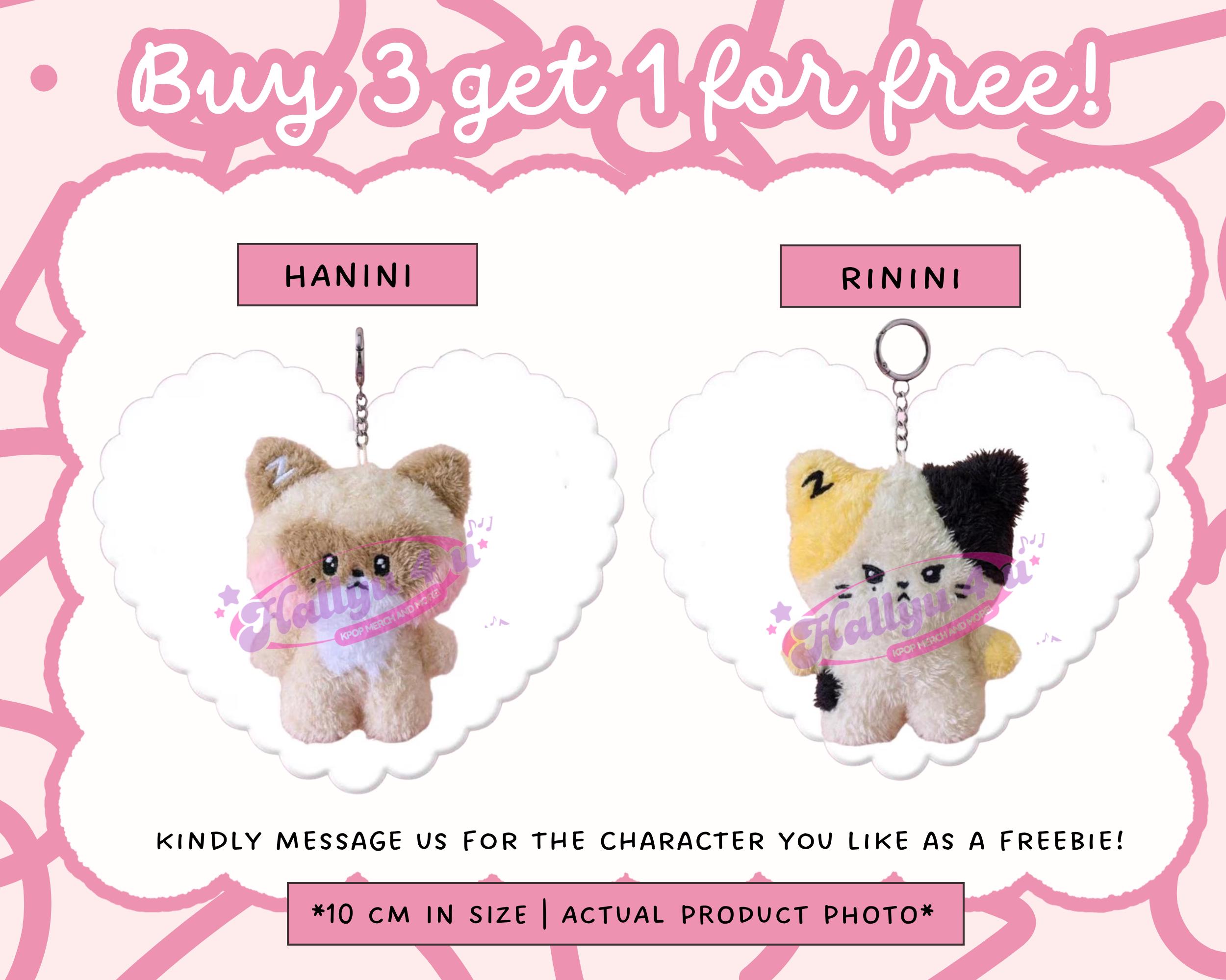 Buy 3 Get 1 Free – Fanmade 10cm Plushie Keychain Doll | ZB1