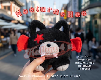 K-pop Inspired Fanmade Vampire Plush Jungwon Heeseung Sunghoon Jake Collectible Doll