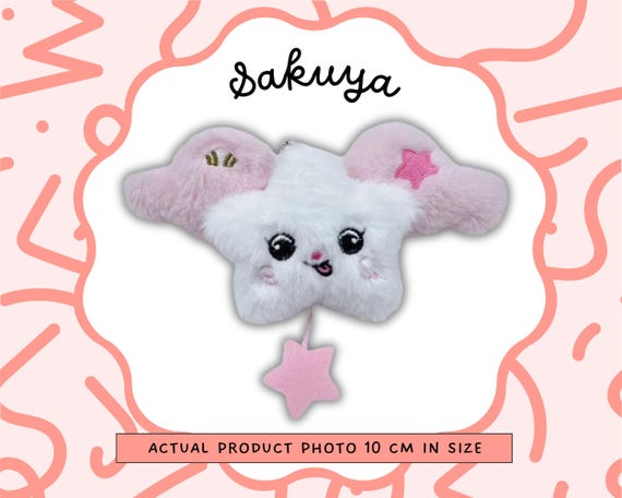 10cm Fanmade NCT Wish-inspired Plushie Keyring • K-pop Mini Charm