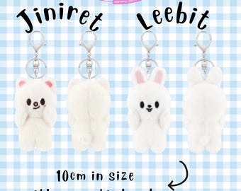 K-pop Inspired Baby Plush Doll Keychain with Magnetic Hands | Bangchan Hyunjin Felix Leeknow Han IN Seungmin Changbin kpop gifts
