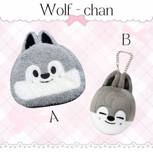 Kpop fanmade Stray Kids skzoo Plüschie Schlüsselanhänger Wolf chan Leebit FoxINy PuppyM Dwaekki Jiniret Han Quokka Bbokari kpop Geschenke