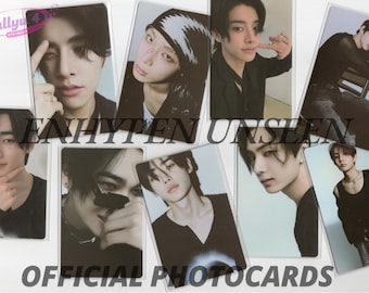 Officiële K-pop-fotokaarten – Korea Limited Unseen Set | Jungwon Heeseung Jay Jake Sunghoon Sunoo Ni-ki | Authentieke verzamelobjecten