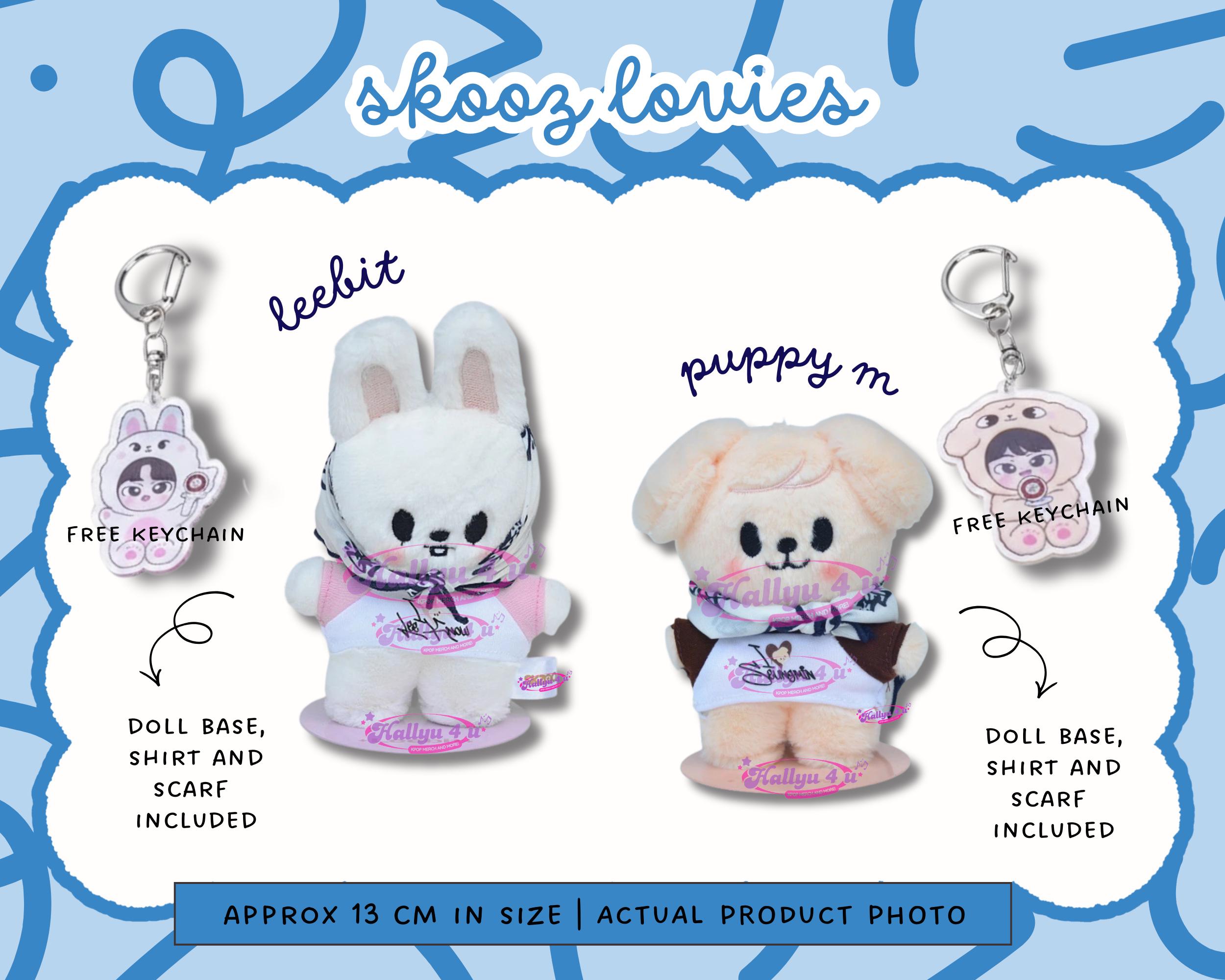 New Skooz Lovies Fanmade Standing Plush Dolls | K-pop Plush