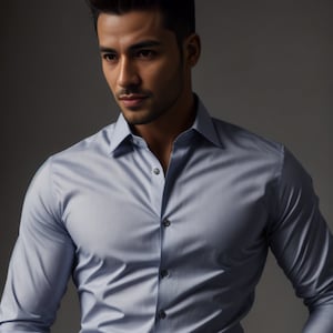 Patrón de costura para camisa de hombre, talla de mujer: EE. UU. 36 a 56, A0 - A4 - Carta de EE. UU.