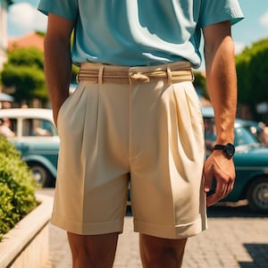 Patrón de costura para pantalones cortos de hombre, tallas de mujer: EE. UU. 36 a 56, A0-A4-Carta EE. UU.