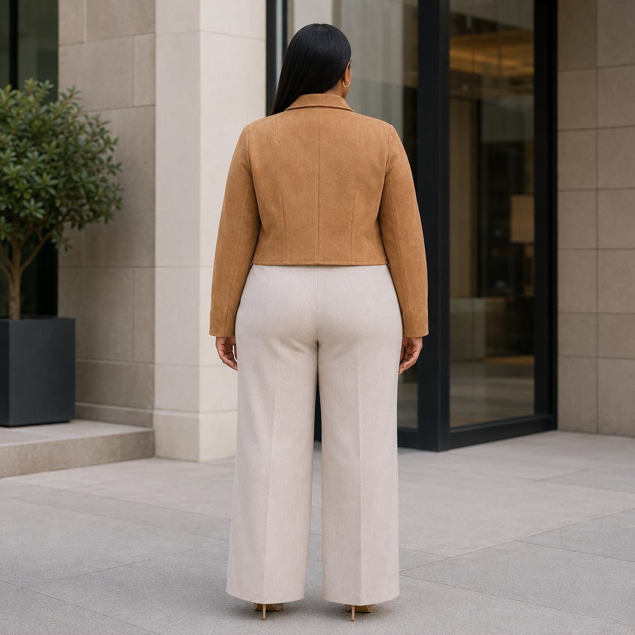 Cropped Jacket Sewing Pattern | Fitted Women's Jacket, Sizes Xs-4xl (A4 ...