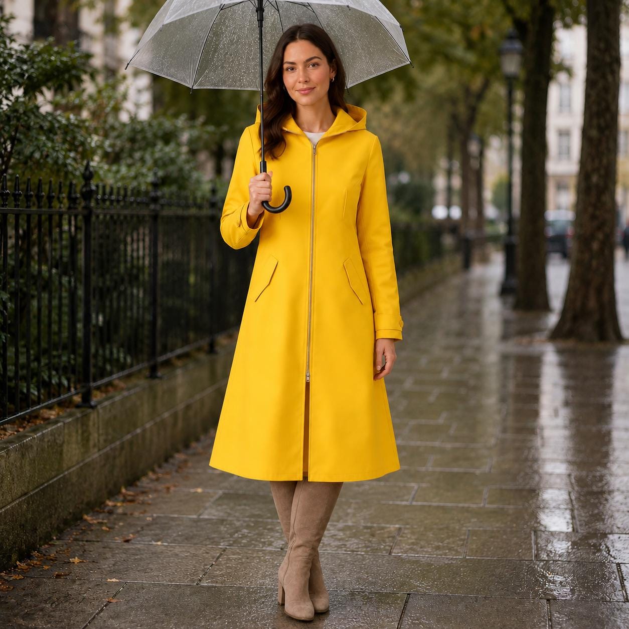 Yellow rain coat - Etsy 日本