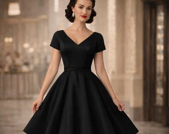 1950s Prom Dress Sewing Pattern: Vintage McCalls Tutorial ( Digital PDF)