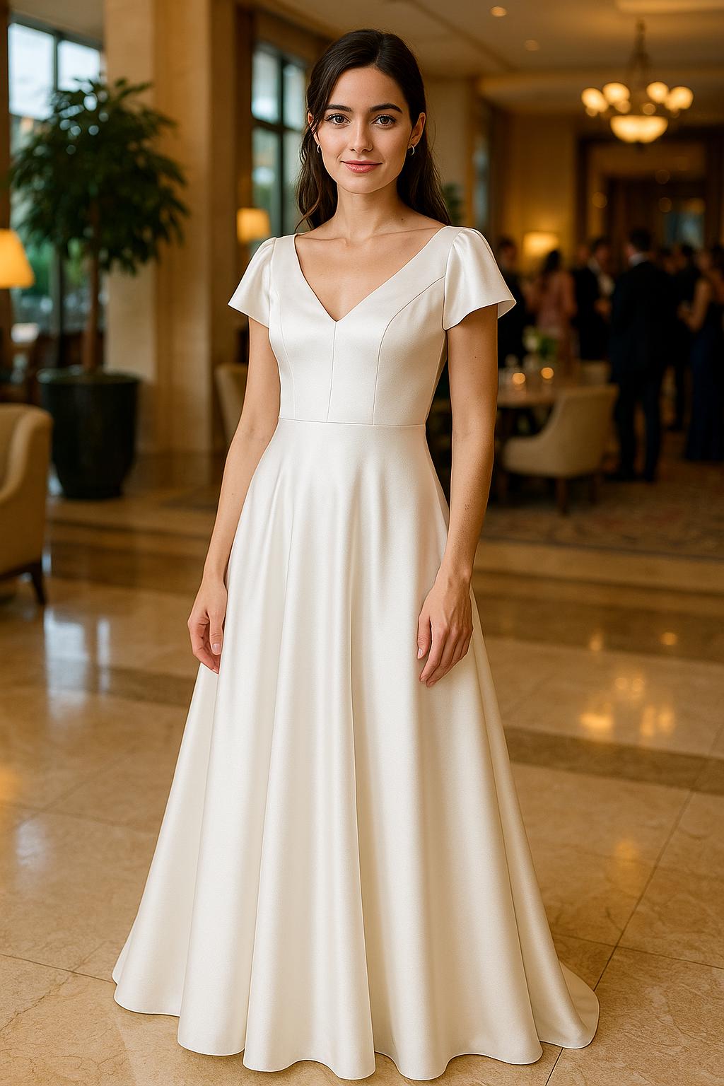 A Line Vintage Wedding Dress - Etsy
