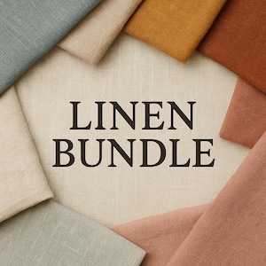 Linen Dress Sewing Pattern Bundle: Easy DIY Summer Dresses XS-4XL (PDF Pattern)
