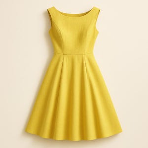 Patrón de costura para vestido de princesa vintage de los años 50: vestido de fiesta DIY (descarga en PDF, tallas grandes disponibles)