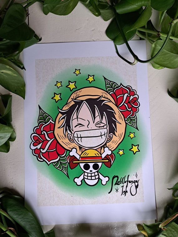 One Piece Luffy  One piece luffy, One piece tattoos, Monkey d luffy