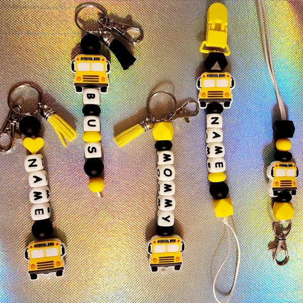 Bus Keychains | Clips | Lanyards | Pens | Cup Charms