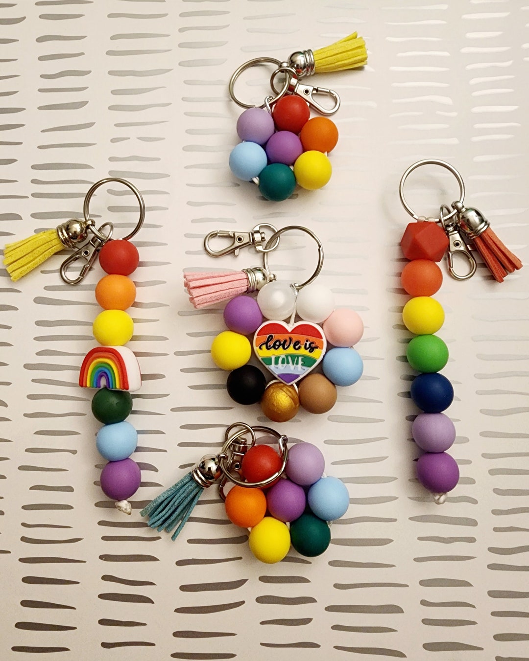 Alpha Keychains String Pride This item is unavailable - Etsy