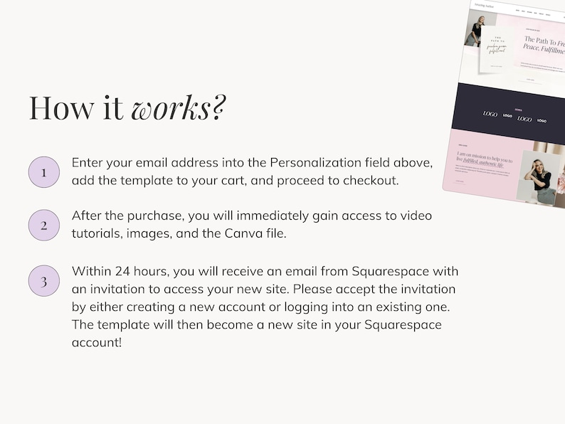 Squarespace website template for author, writer, speaker, podcaster. Website template includes speaking, podcast, blog, freebie pages. It's perfect for inspiring author, who want to sell her books & book speaking opportunities.