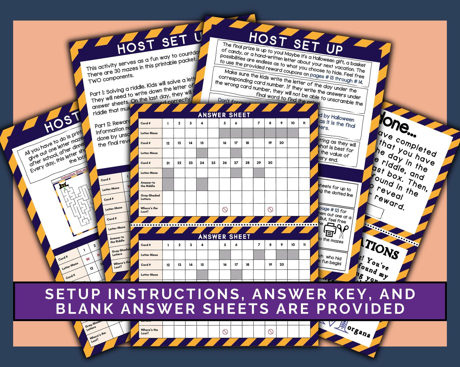 Unique Halloween Countdown Activity for Kids 6-8, Printable Kids ...