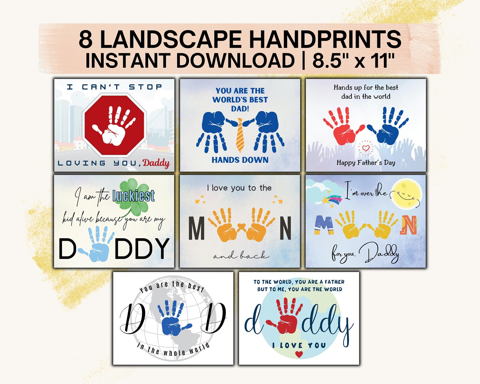 Fathers Day Handprints, Printable Fathers Day Questionnaires, All About ...