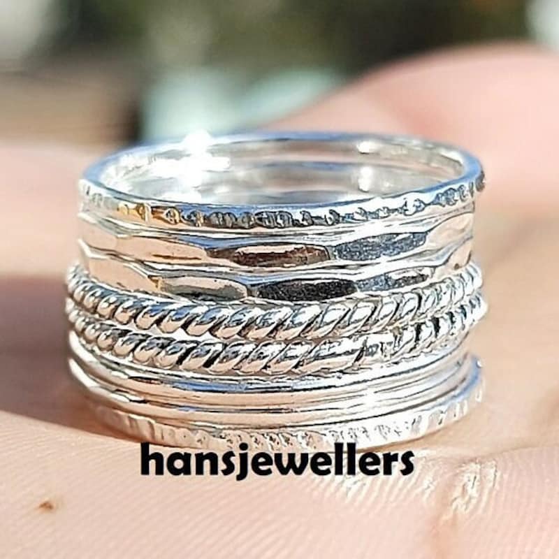 Stackable Rings - Etsy