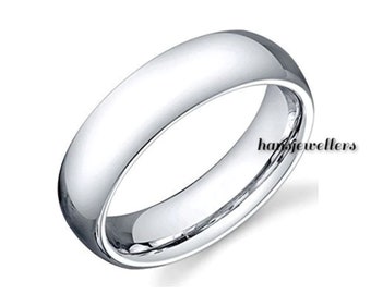 Solid 925 Sterling Silver Ring - 4mm Band - Wedding Band