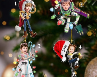 パーソナライズされたトイストーリーのクリスマスオーナメント、トイ