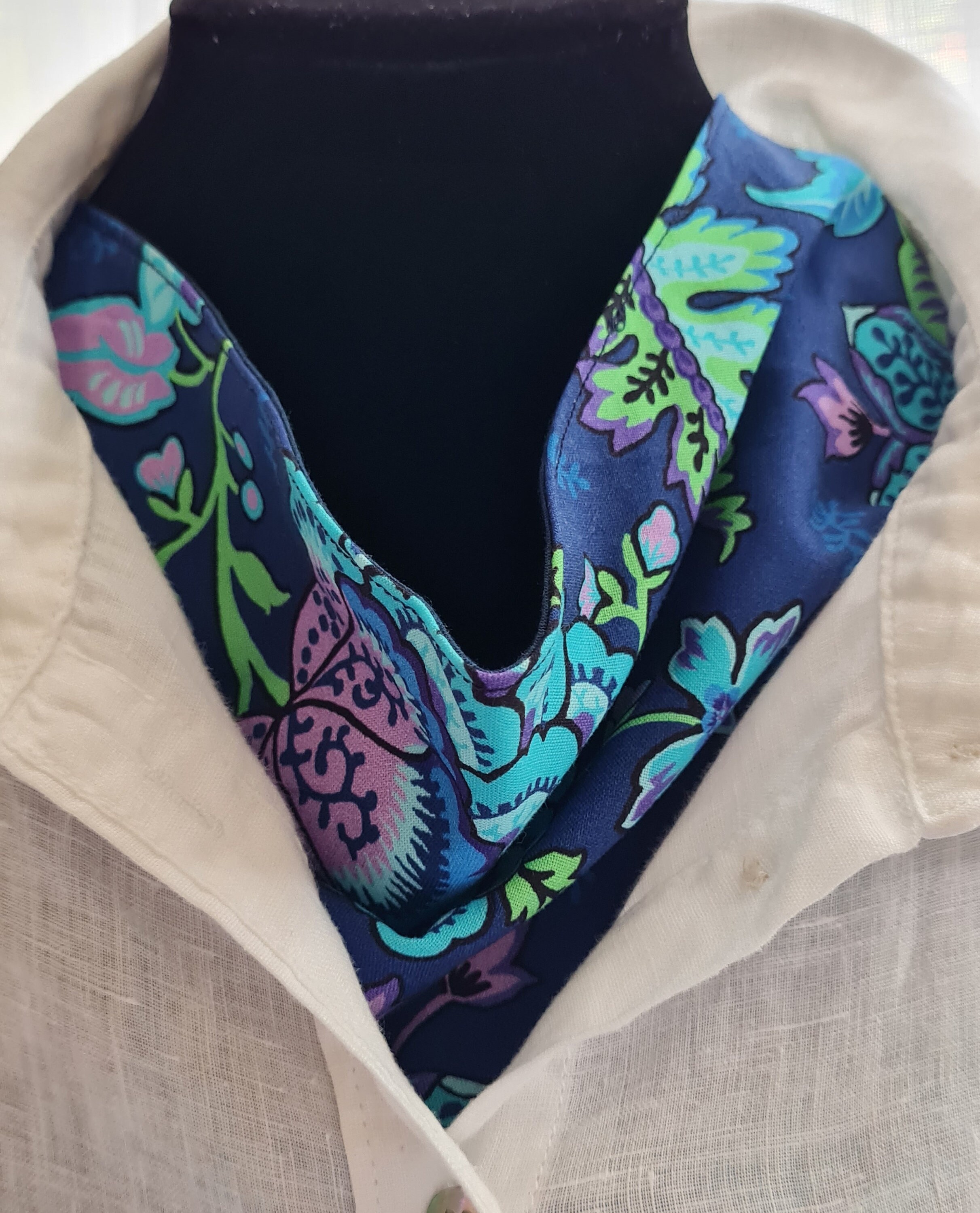 Neck Scarf Neckerchief Triangle Scarf Bandana Sun Protection Etsy