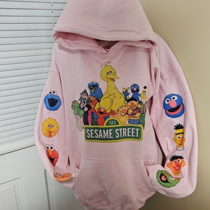 Sesame Street Hoodie - Etsy
