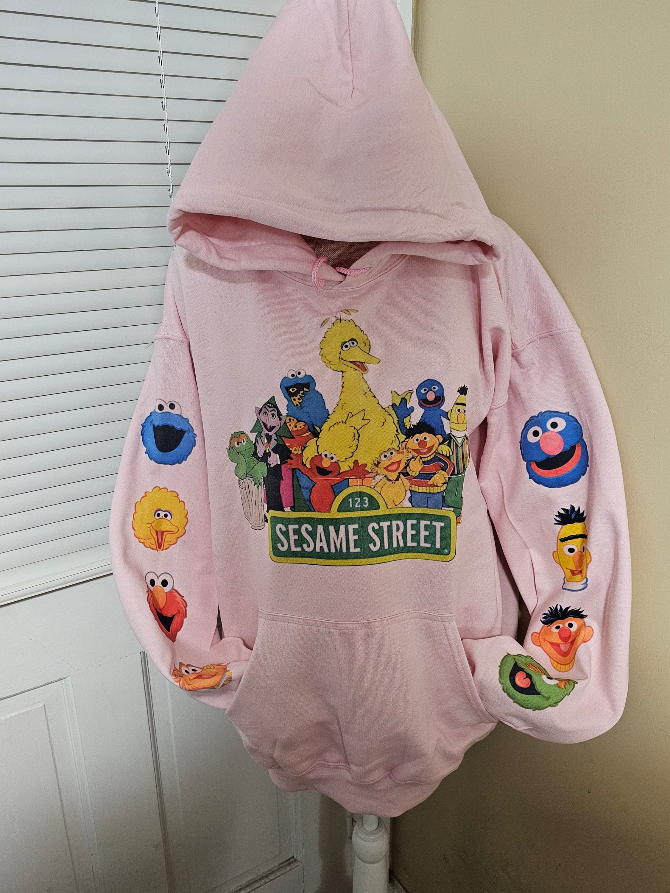 Sesame Street Hoodie - Etsy