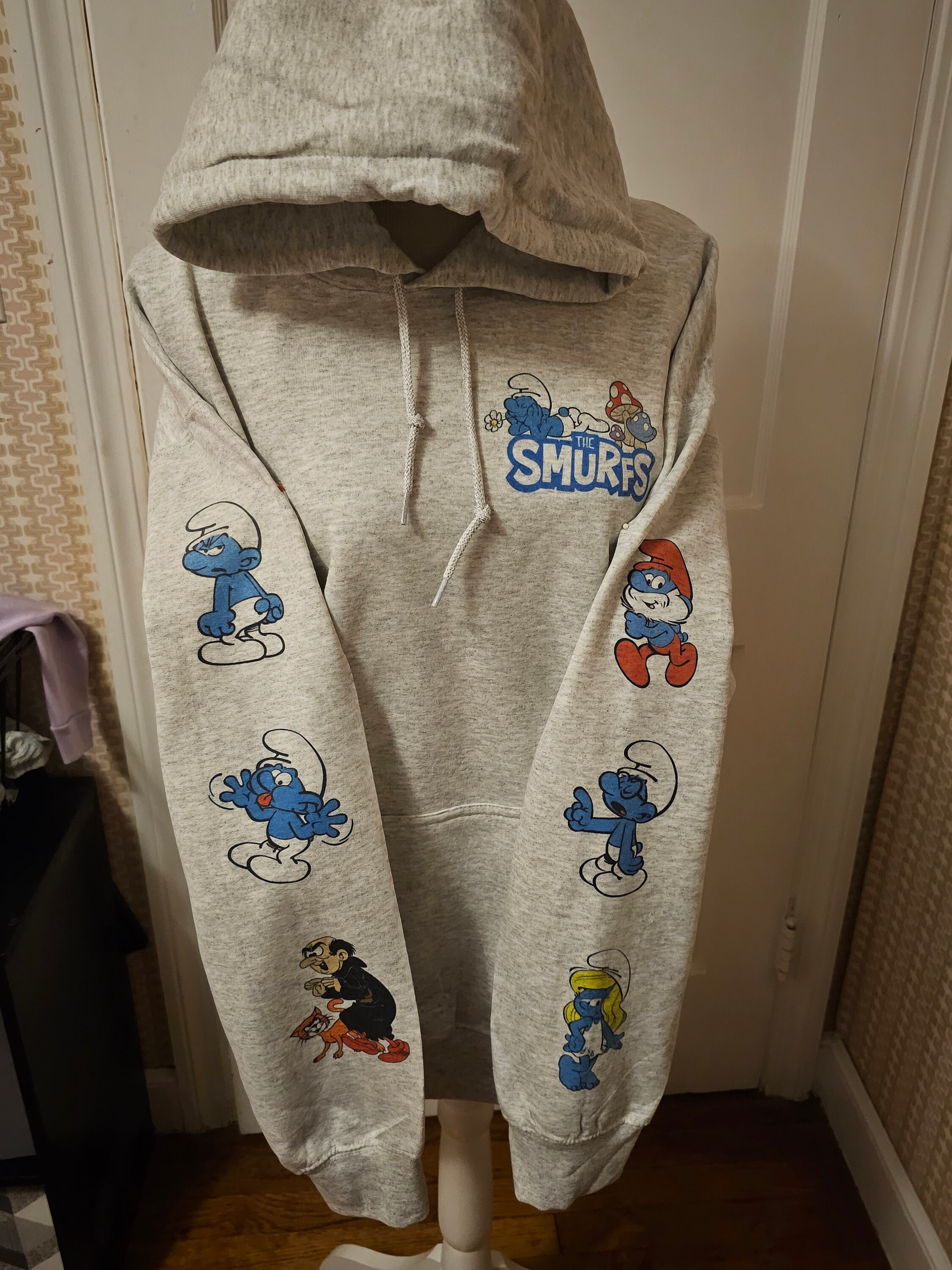 Smurf Sweatshirt Etsy