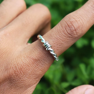 925 Sterling Silver Ring, goth ring, punk ring, edgy ring, Oxidized silver ring, minimalistic ring, men's ring, Unique Handmade ring..!!!