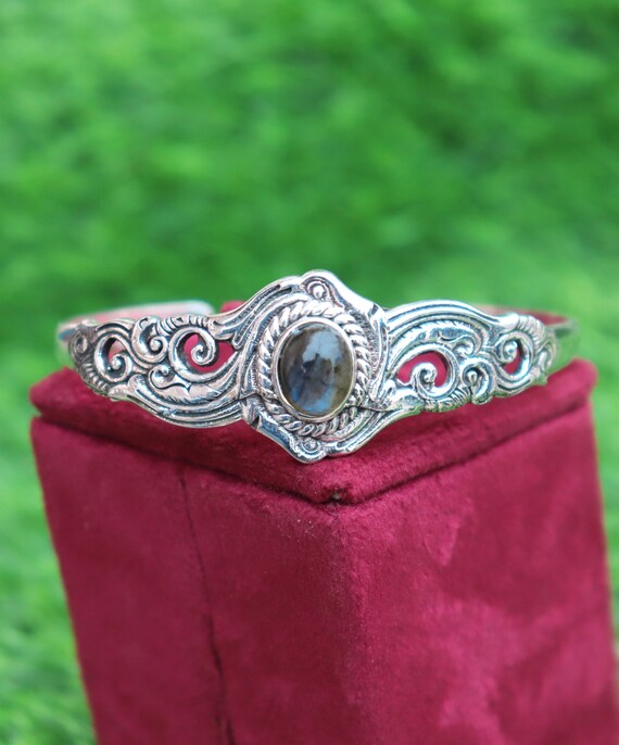 Etsy silver bangle deals